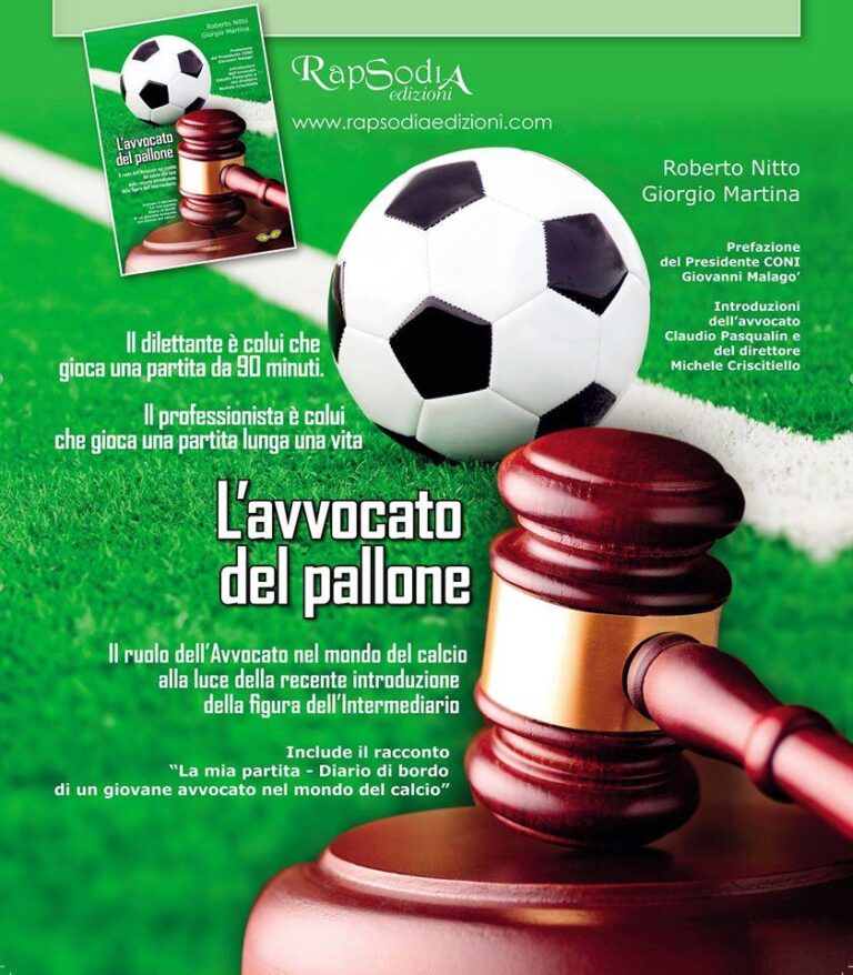 libro L’AVVOCATO DEL PALLONE